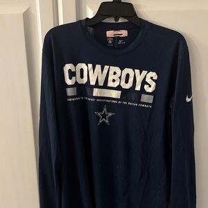 Dallas Cowboys Navy Long Sleeve Shirt